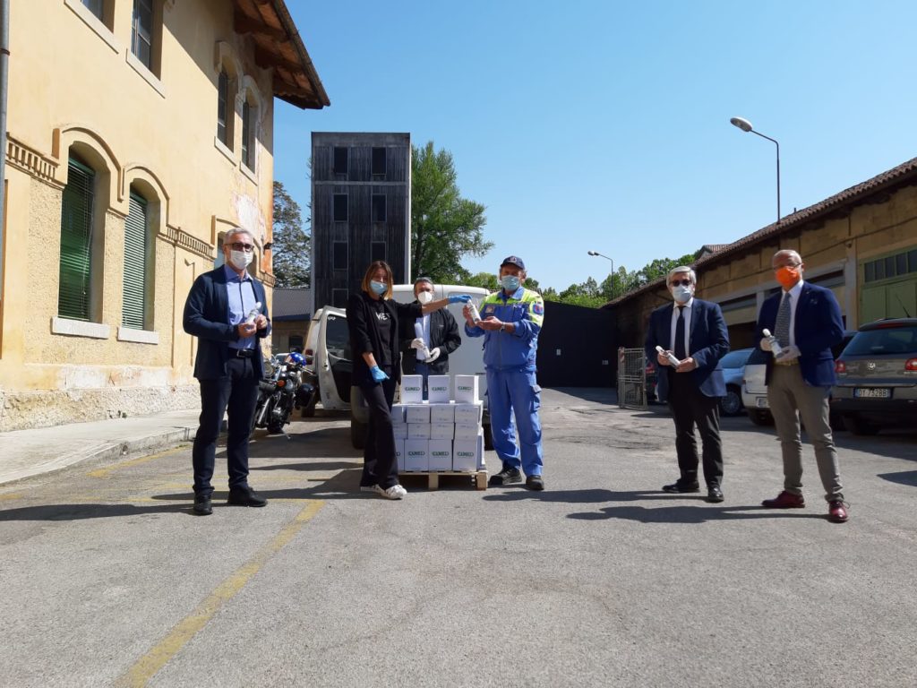 EMERGENZA CORONAVIRUS: FONTANINI, GRAZIE A DISTILLERIE TOSOLINI PER AVER DONATO PROTEZIONE CIVILE 1500 FLACONI DI DISINFETTANTE