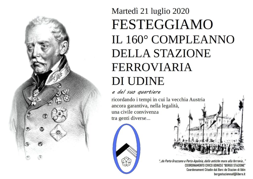 160° Compleanno della stazione Ferroviaria di Udine