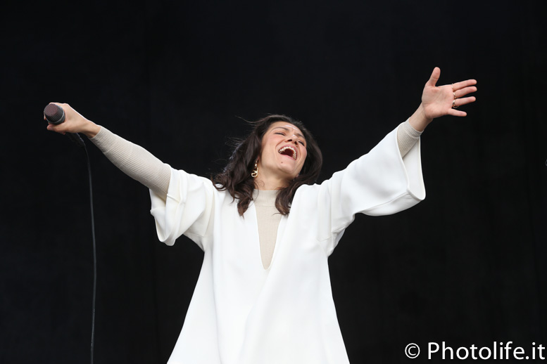 La cantante Elisa in concerto a Udine