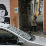 Udine: scende la neve
