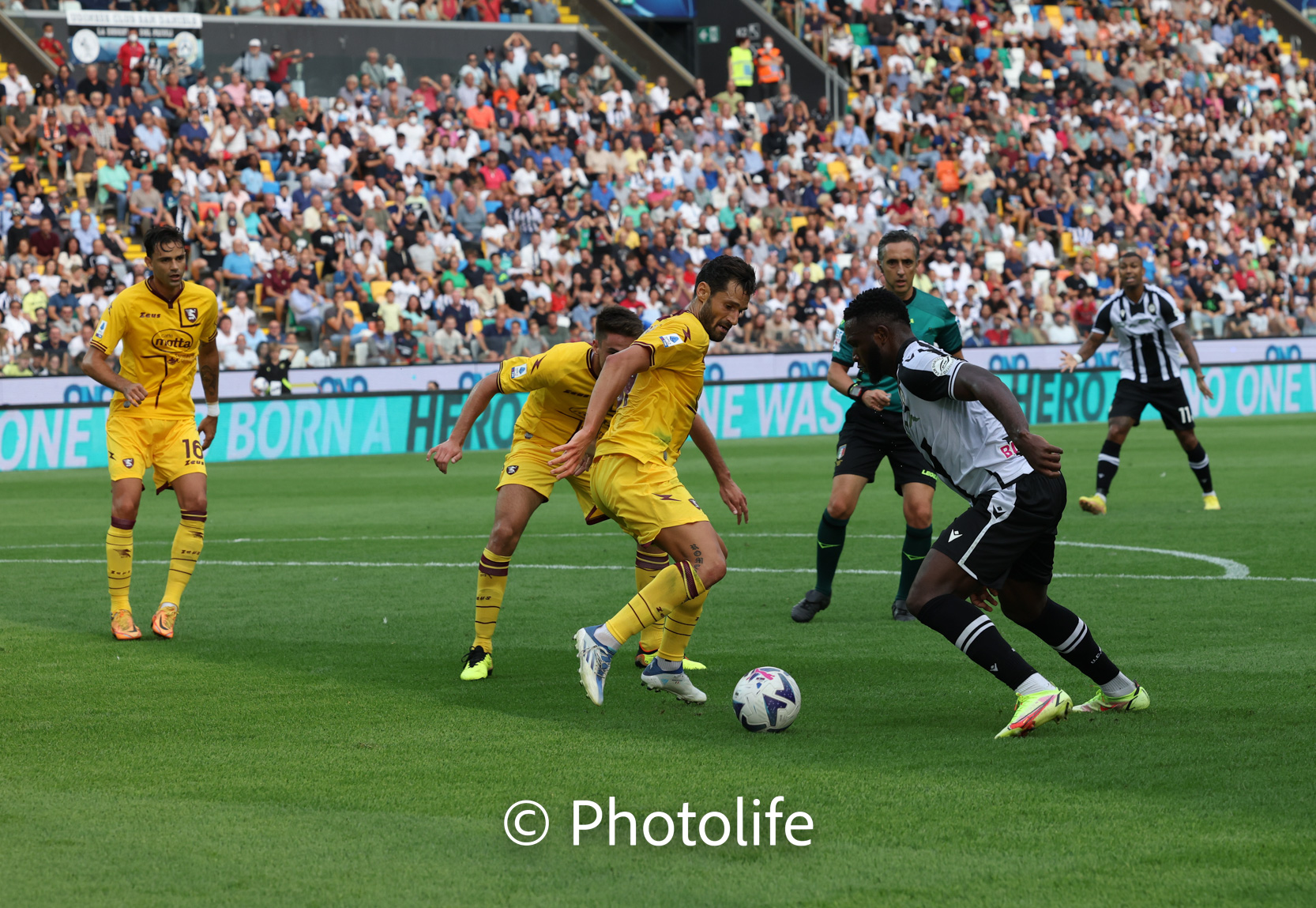 Udinese Salernitana pari e patta