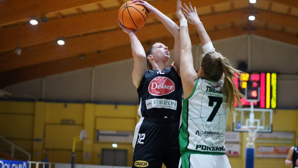 WomenAPU LBS Delser Udine vince su Ecodent Alpo Verona per 77 a  67