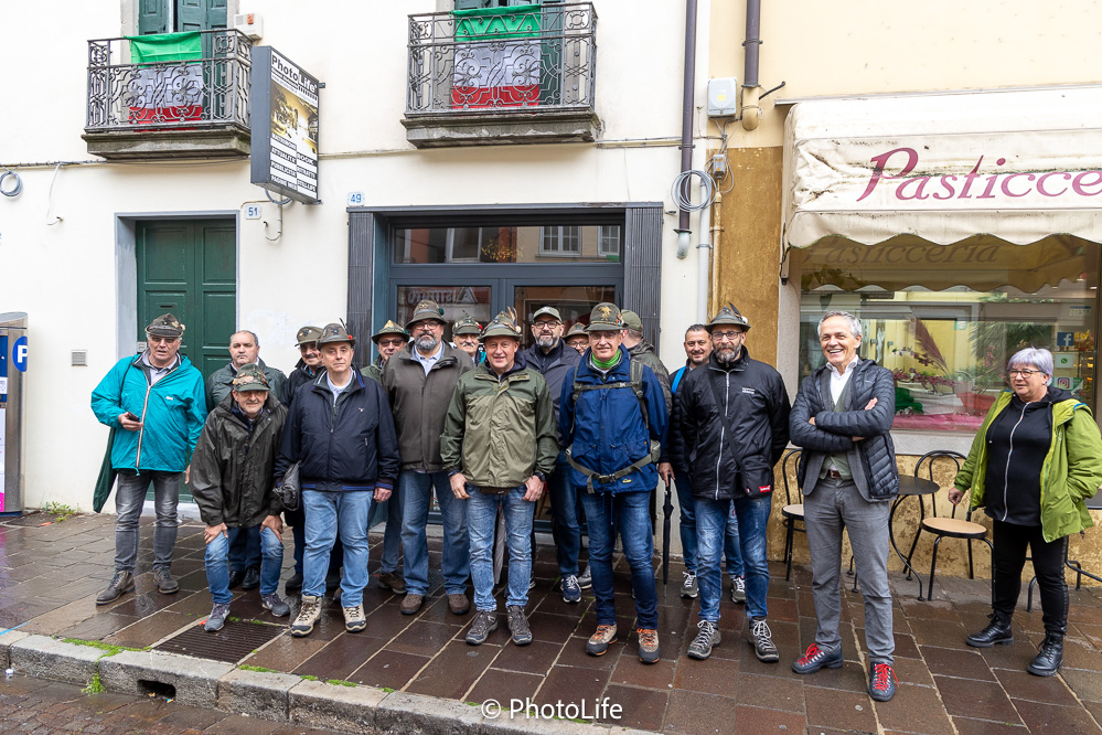 La città sorride agli Alpini