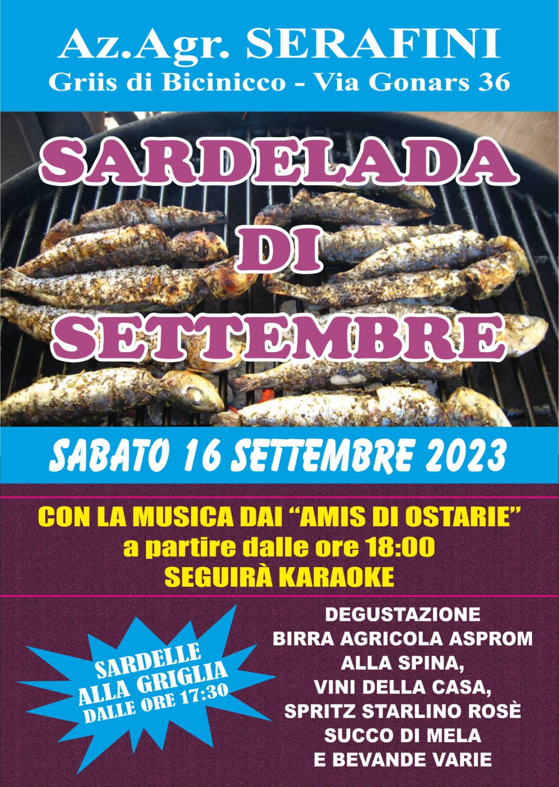 A Settembre la Sardelada