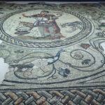 Un mosaico di epoca romana trovato ad Aquileia