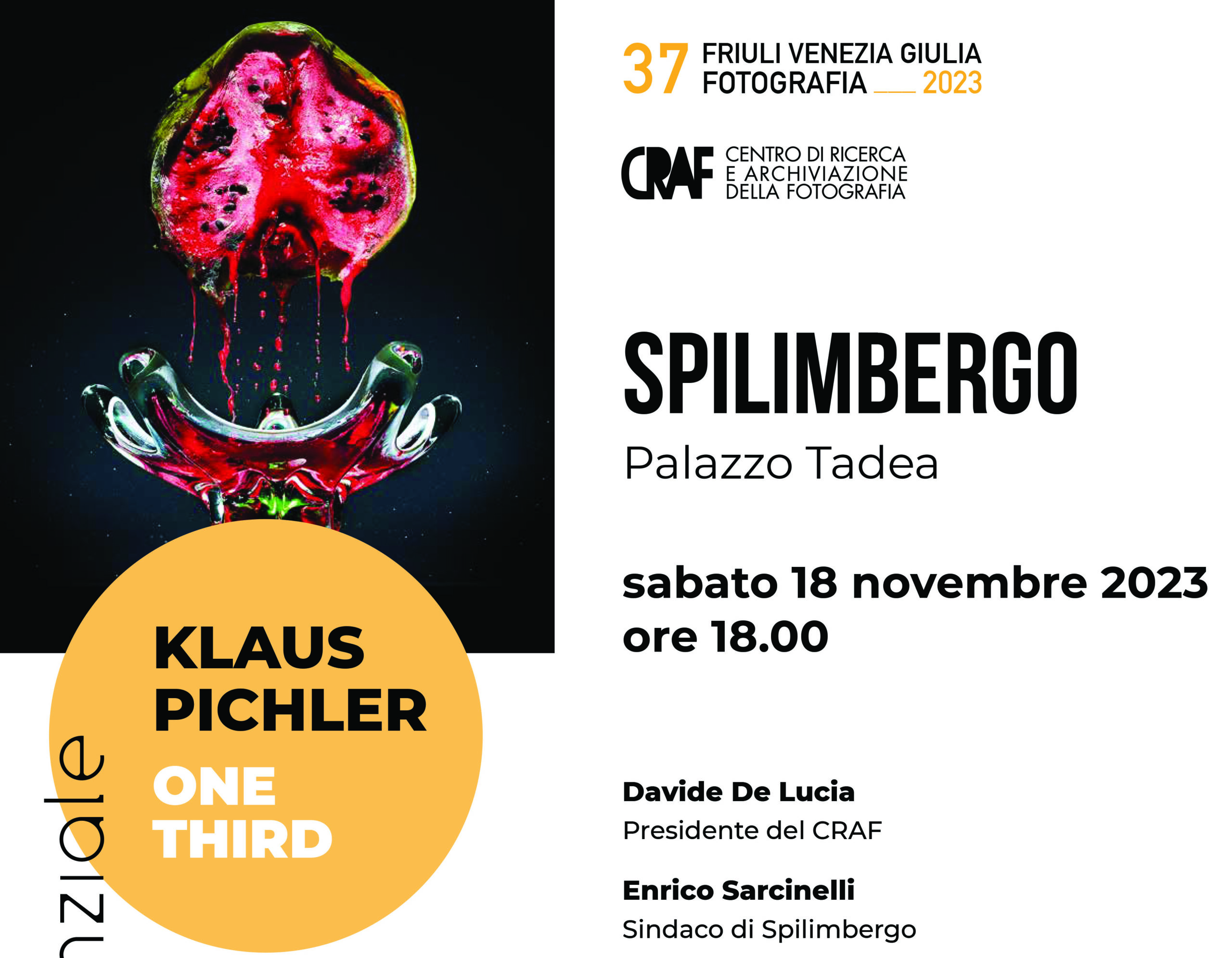 Il CRAF presenta la mostra di Klaus Pichler