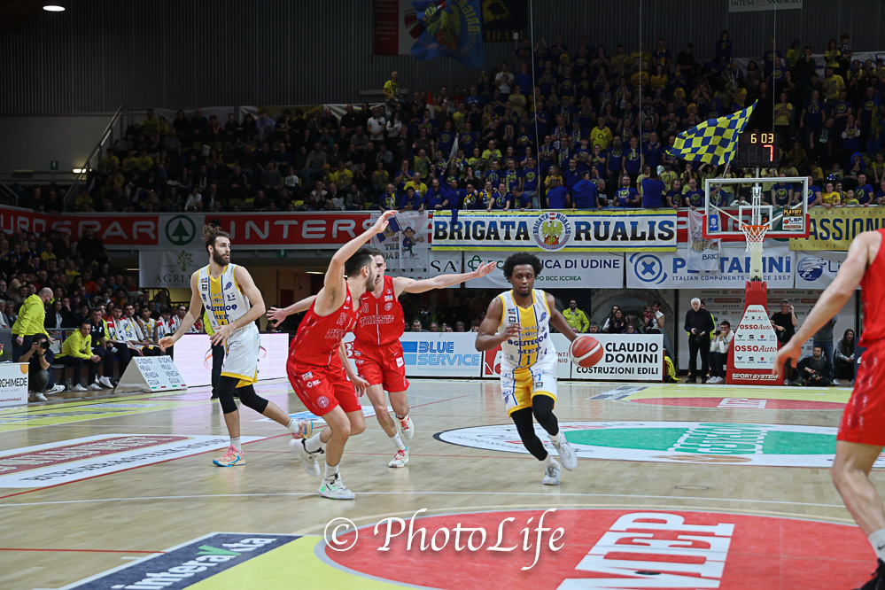 UEB GESTECO CIVIDALE - PALLACANESTRO TRIESTE 81 – 66