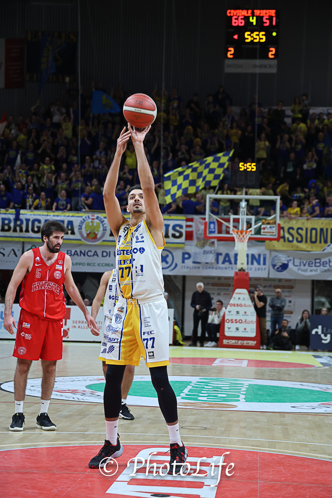 UEB GESTECO CIVIDALE – PALLACANESTRO TRIESTE 81 – 66