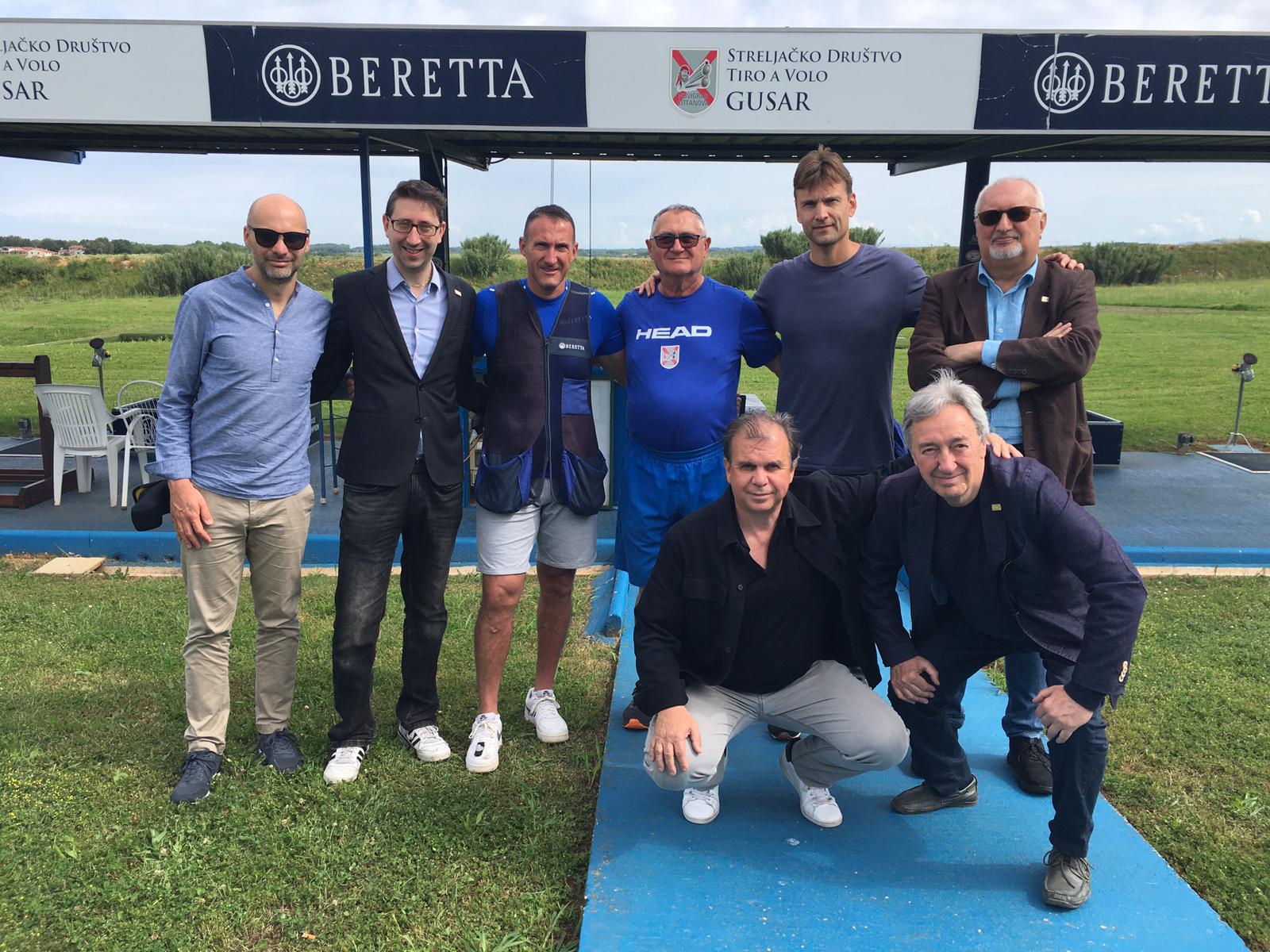 LA STAMPA SPORTIVA REGIONALE INCONTRA A CITTANOVA IL CAMPIONE CROATO GIOVANNI CERNOGORAZ, IN PREPARAZIONE PER LE OLIMPIADI DI PARIGI