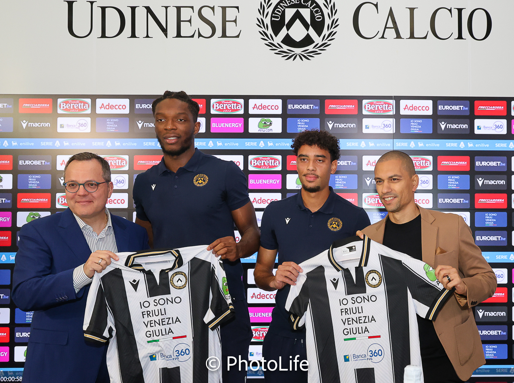 Prima conferenza stampa dell’Udinese capolista