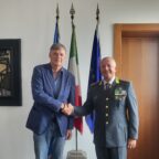 Il presidente Da Pozzo ha accolto il nuovo comandate Gdf Loero