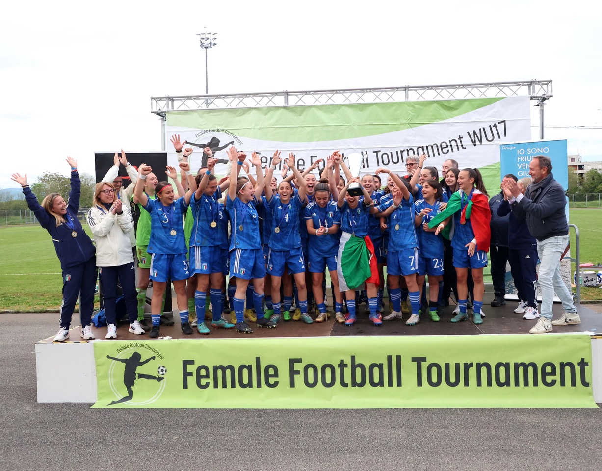 l’ottava edizione del “Female Football Tournament” Le azzurrine in campo per difendere il trofeo transfrontaliero vinto nel 2023.