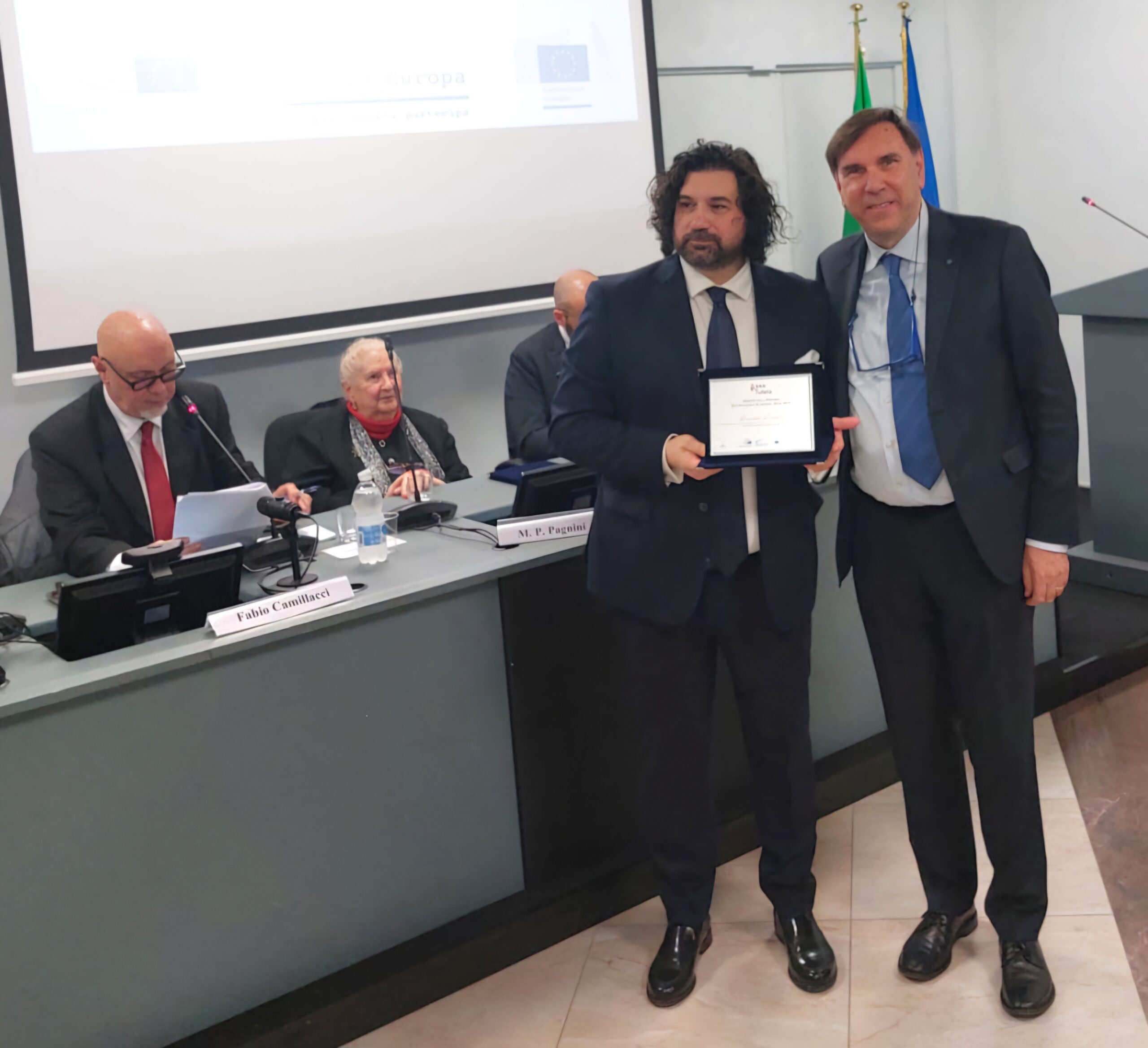 Daniele Damele, Presidente di Fasi e Federmanager Friuli Venezia Giulia, riceve il Premio “Eccellenze Europee”